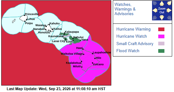 CivilDefenseHI's tweet photo. The @NWSNHC has issued a Hurricane Watch for Hawaii Island and reports that the former Tropical Depression 15-E is now Tropical Storm Nolo, with maximum sustained winds of 40 mph. Now is the time to prepare for possible storm impacts, including high winds and flooding rains. https://t.co/PU9dhLPKEr