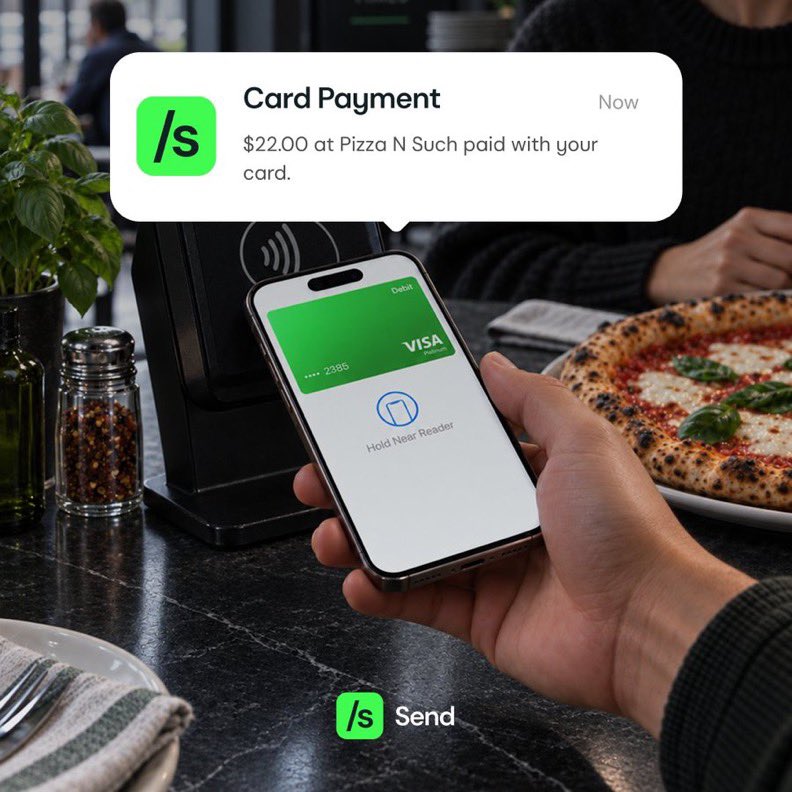 Official_emmrex's tweet photo. One Tap. Instant Receipt. 💳⚡

Payments on /send just got even more seamless.

With live card notifications, every transaction is instantly visible—giving you a clear view of where your money goes in real time.
$SEND $USDC 
@Send @ethentree @xino_it https://t.co/XiV3zlEUQz