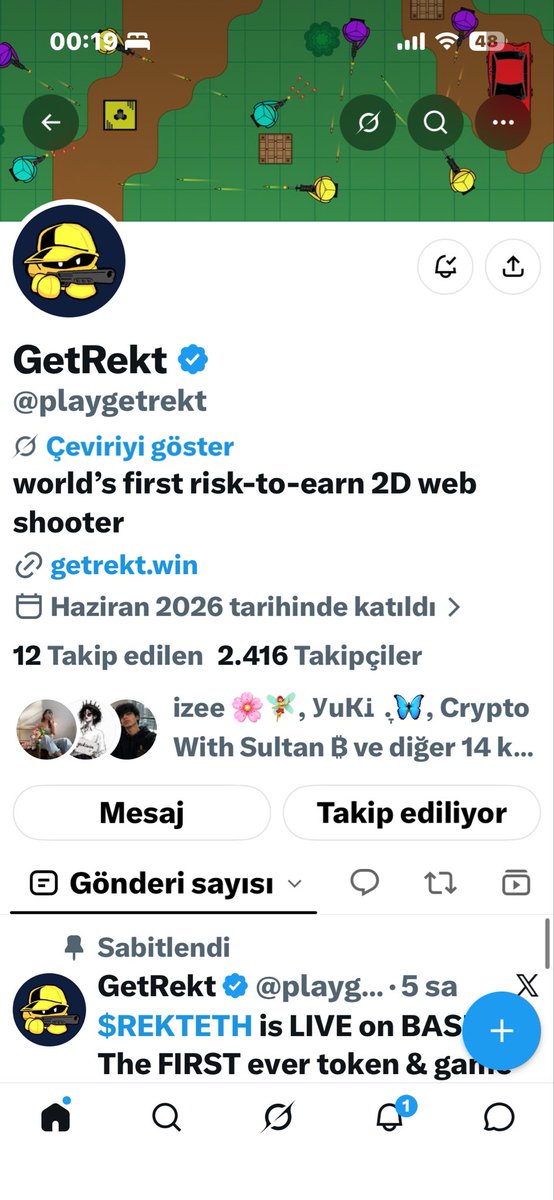 Asmin472147's tweet photo. @playgetrekt All done
My solana address 

CoDHdLyVkEM2JjsmH5stmJU2k3sprVwBcXCg5orUDHds https://t.co/myrRQh2wom