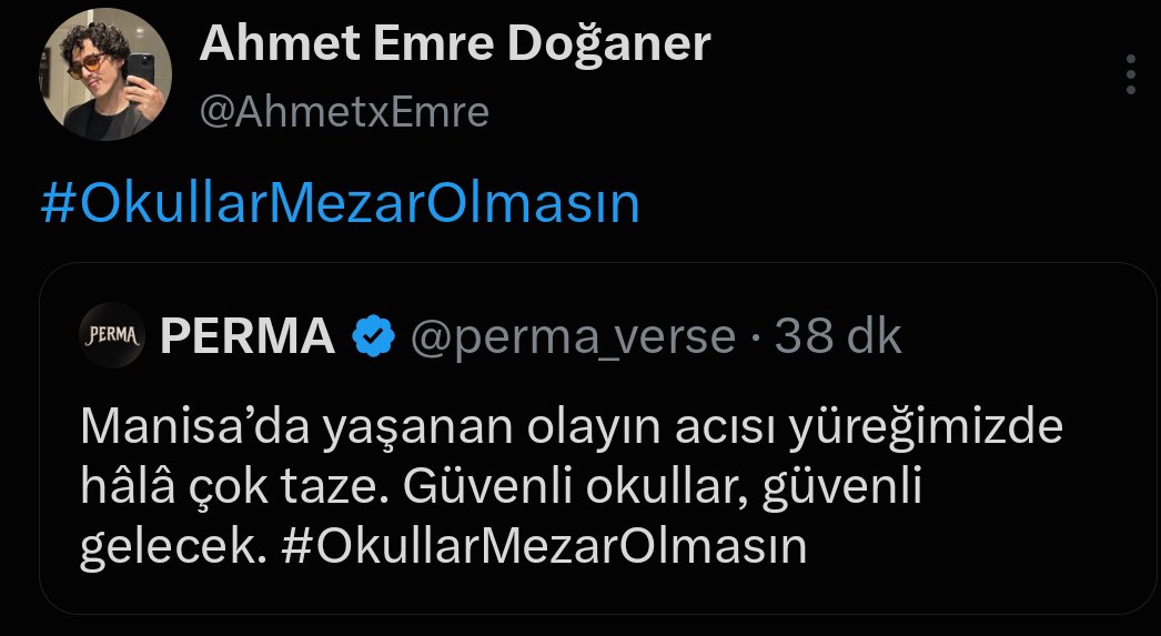 PermaNewstr's tweet photo. güvenli okullar güvenli gelecek
#OkullarMezarOlmasın https://t.co/gY1cuSiKX6