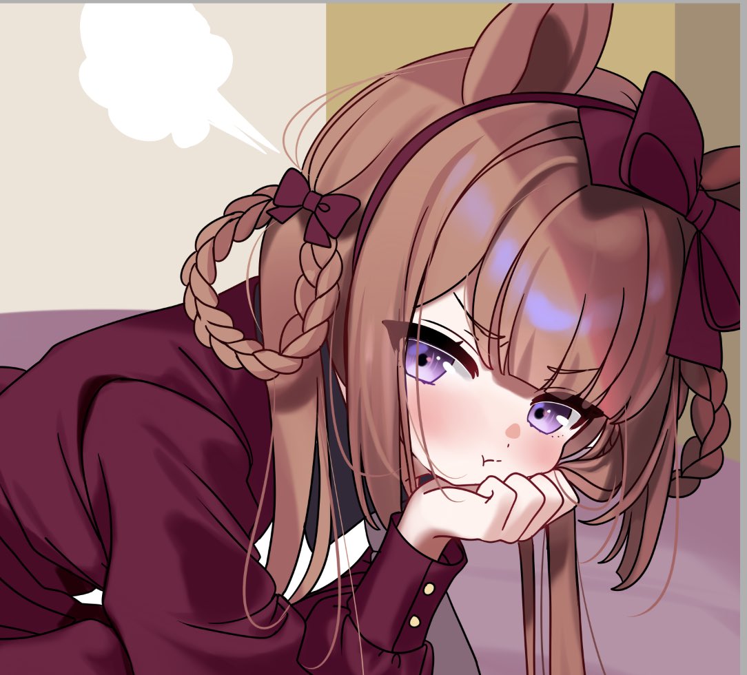 chocolachama's tweet photo. Wip #ウマ娘 https://t.co/1AIOq1nRV1