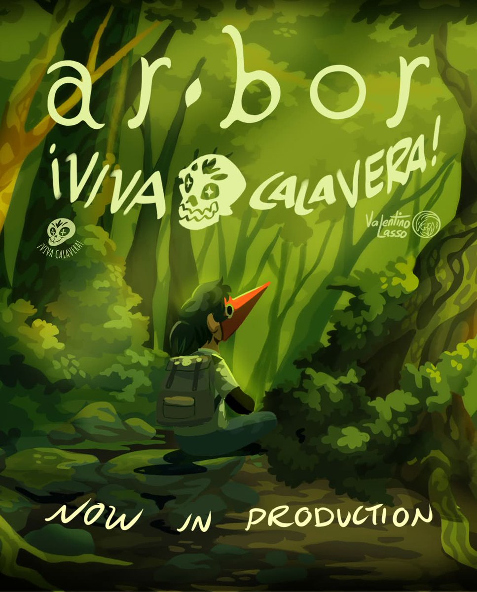 LosVivaCalavera's tweet photo. ¡Oficialmente, Arbor entra a producción! 🌱

#Arbor es un cortometraje de animación que cuenta la historia de dos hermanos que descubren la vida oculta de los árboles, mientras una visión de destrucción amenaza el bosque que habitan.

#AnimaciónMexicana #VivaCalavera https://t.co/OkIbj8LHAw