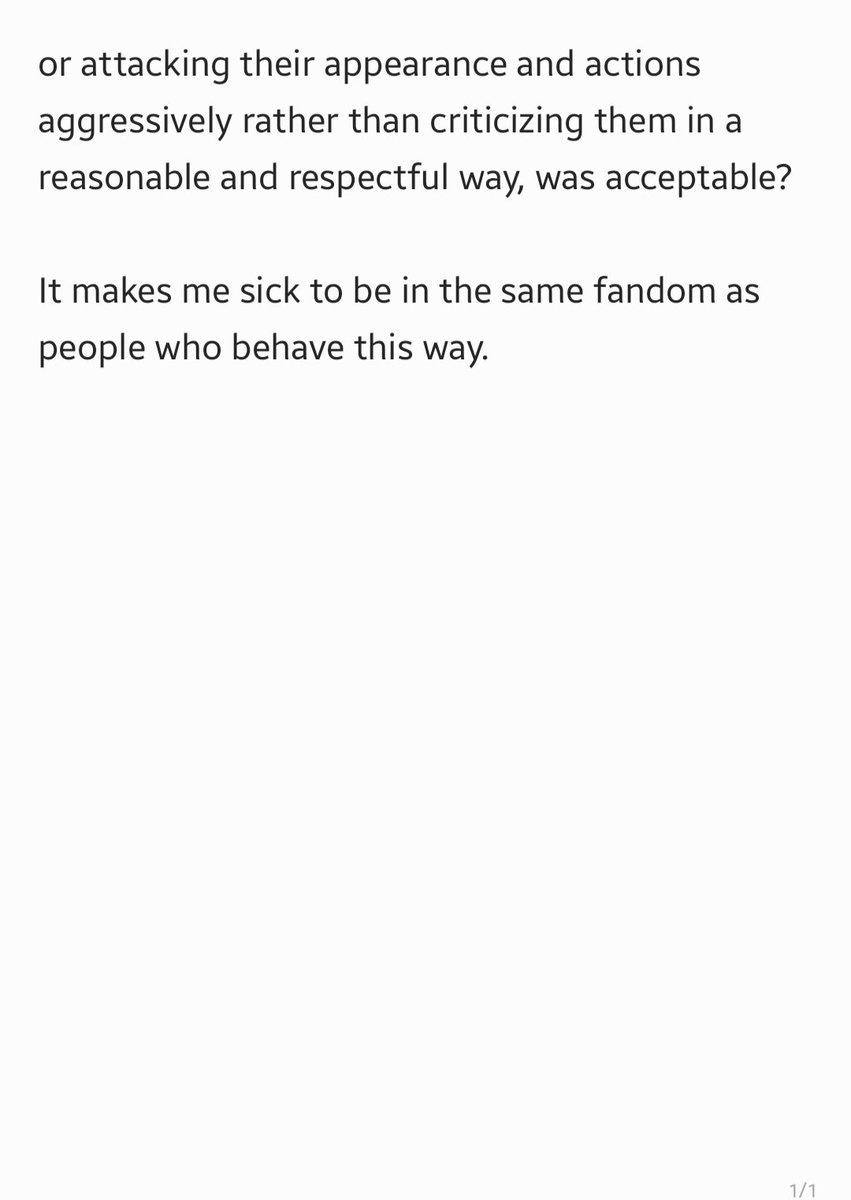 Pandapurplot7's tweet photo. This will be my last post on this platform; there won't be any more posts or comments. I don't know if anyone will even see this, but still.

When—at what point—did some people calling themselves ARMY start feeling such hatred? When did you decide that wishing death on someone. https://t.co/liUXl1sojS