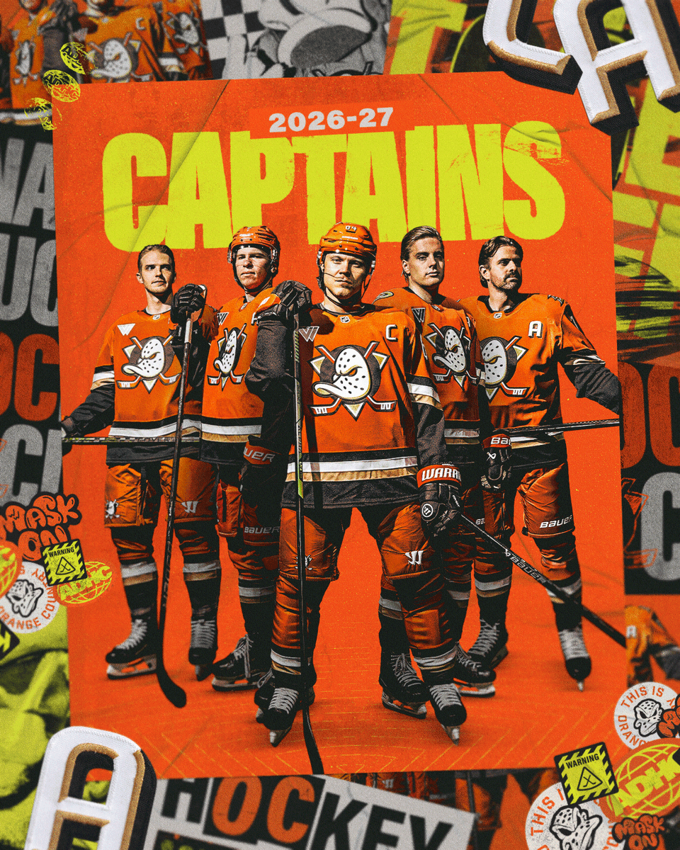 AnaheimDucks's tweet photo. Leading the flock. 

#FlyTogether https://t.co/X94PBkvvxt