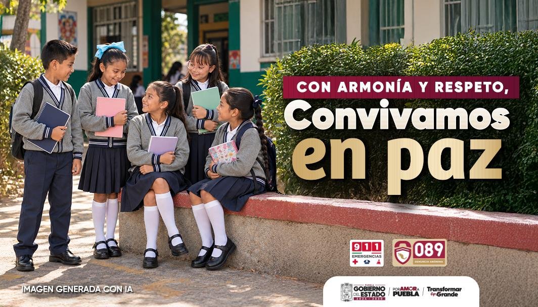 migrantepoblano's tweet photo. Jóvenes con armonía y respeto, convivamos en paz. 🤝

Cada encuentro es una oportunidad para escuchar, comprender y reconocer a quienes nos rodean.

Porque una sociedad en paz se construye con la participación de todas y todos.

#ConvivamosEnPaz @Gob_Puebla https://t.co/8UXiqypZJo