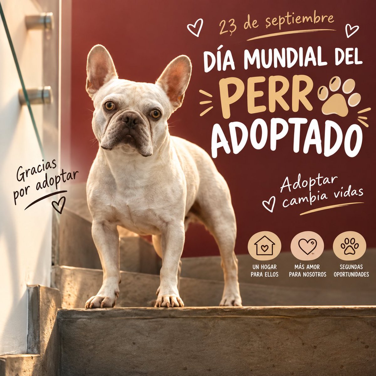 guroal's tweet photo. #DiaMundialPerroAdoptado https://t.co/JtDibBXsey