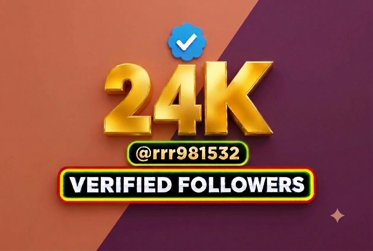 rrr981532's tweet photo. If you need 24k follower ?

Just Say "Need" 🔥🔥

I will boost your page. ✅❤️ https://t.co/bYsSL1BdQf