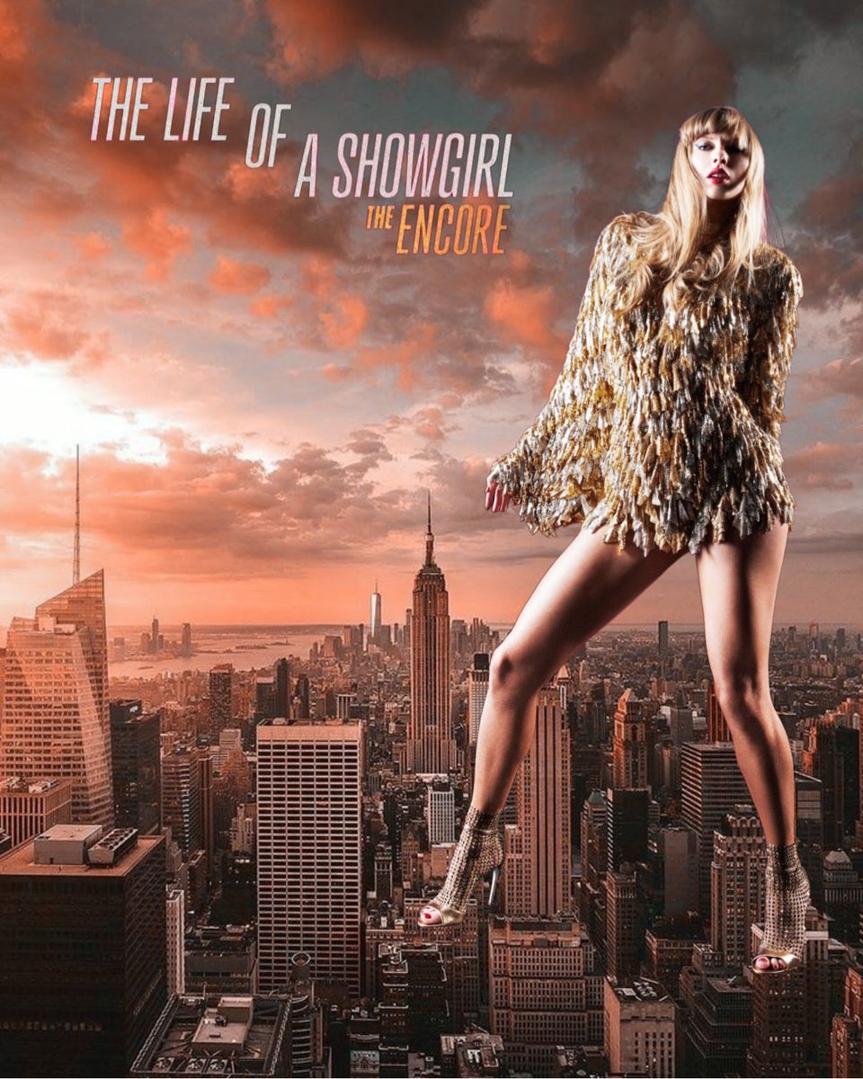 TSTheErasTour's tweet photo. The Life of a show girl the encore is coming to your CITY ON SEPTEMBER 25th! https://t.co/QrlGYMePyc
