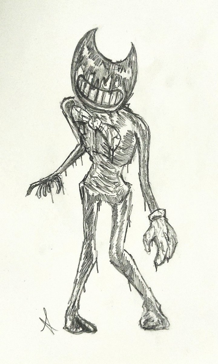 FFazurso83's tweet photo. That one inky dude #Bendy #fanart https://t.co/ZQ3ys1ptPQ