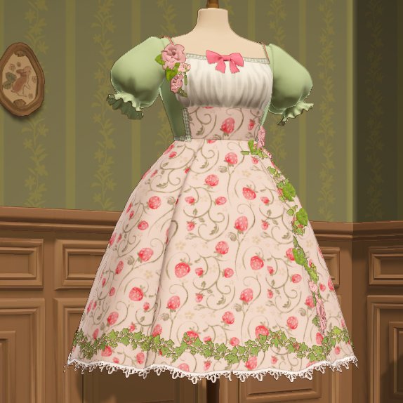 meltychocoholic's tweet photo. dressmaker has been fun so far! https://t.co/SLpqiiaYfZ