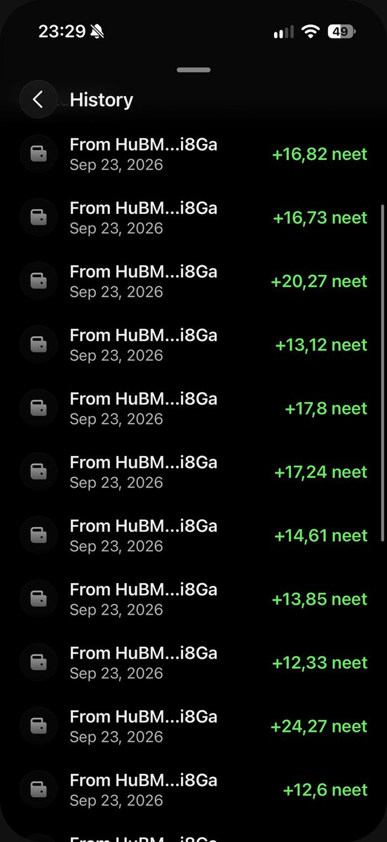Ashonchain__'s tweet photo. Donc là j’ai acheté un memecoin qui fait que up only et qui en plus m’envoie des $neet qui pump aussi 

Non vraiment ce bullrun ça va être quelque chose 🤯 https://t.co/P6xSnMY3Wu