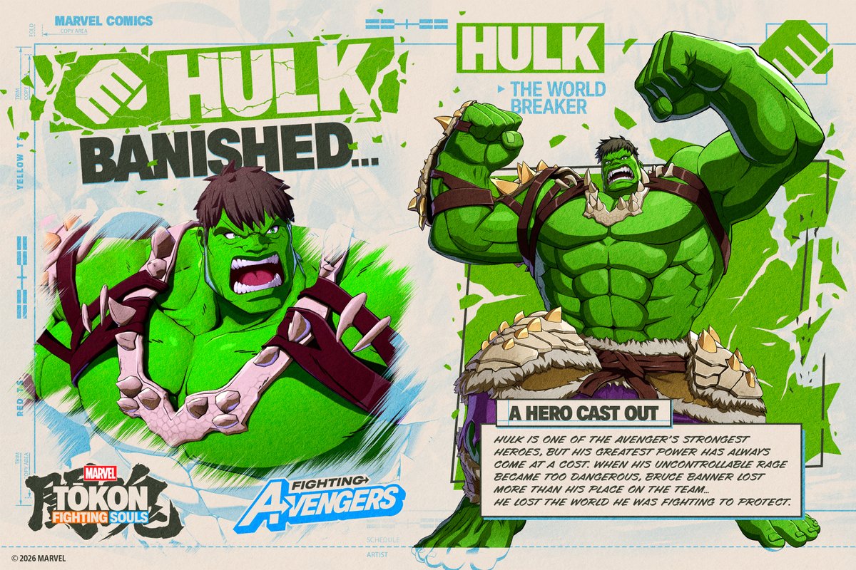 MARVELTokon's tweet photo. Little Flag Man almost got away with banishing the World Breaker himself!

Will Hulk be able to trust his teammates after feeling abandoned to his own luck?

Putting everything aside, Hulk answered the call to save the Earth, showing what he's really made of. https://t.co/MVF5utBxmE
