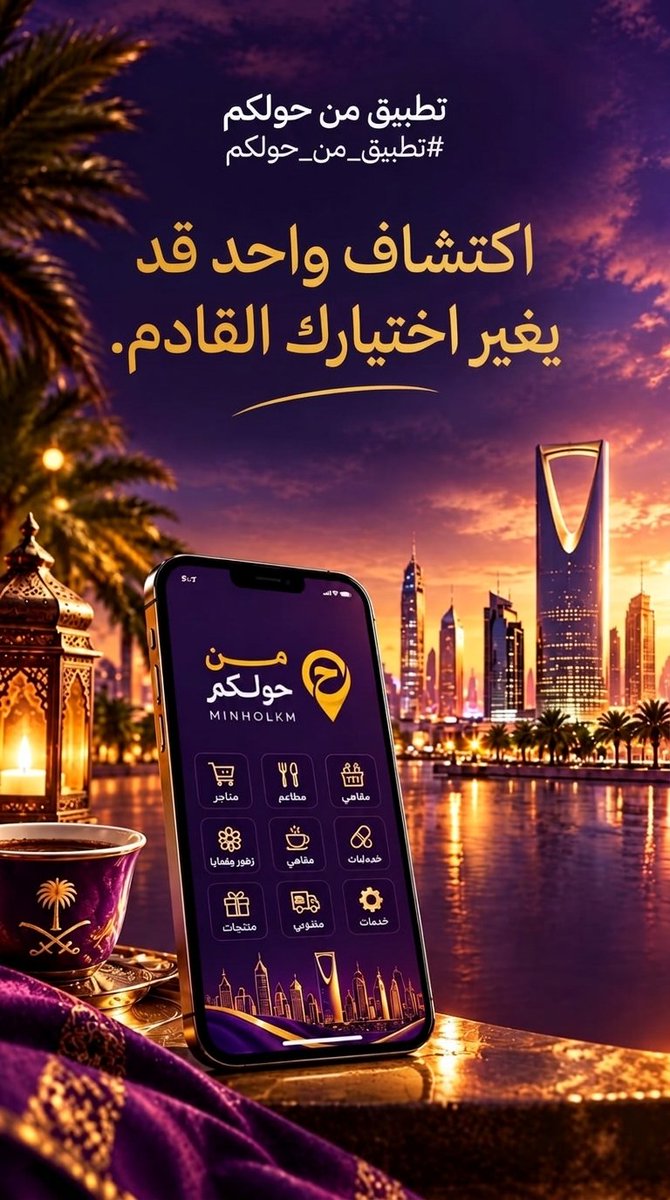 abdobloohu7's tweet photo. اكتشاف واحد ممكن يغيّر اختيارك القادم.
#تطبيق_من_حولكم_ #تطبيق_من_حولكم https://t.co/pP6PkhYahY