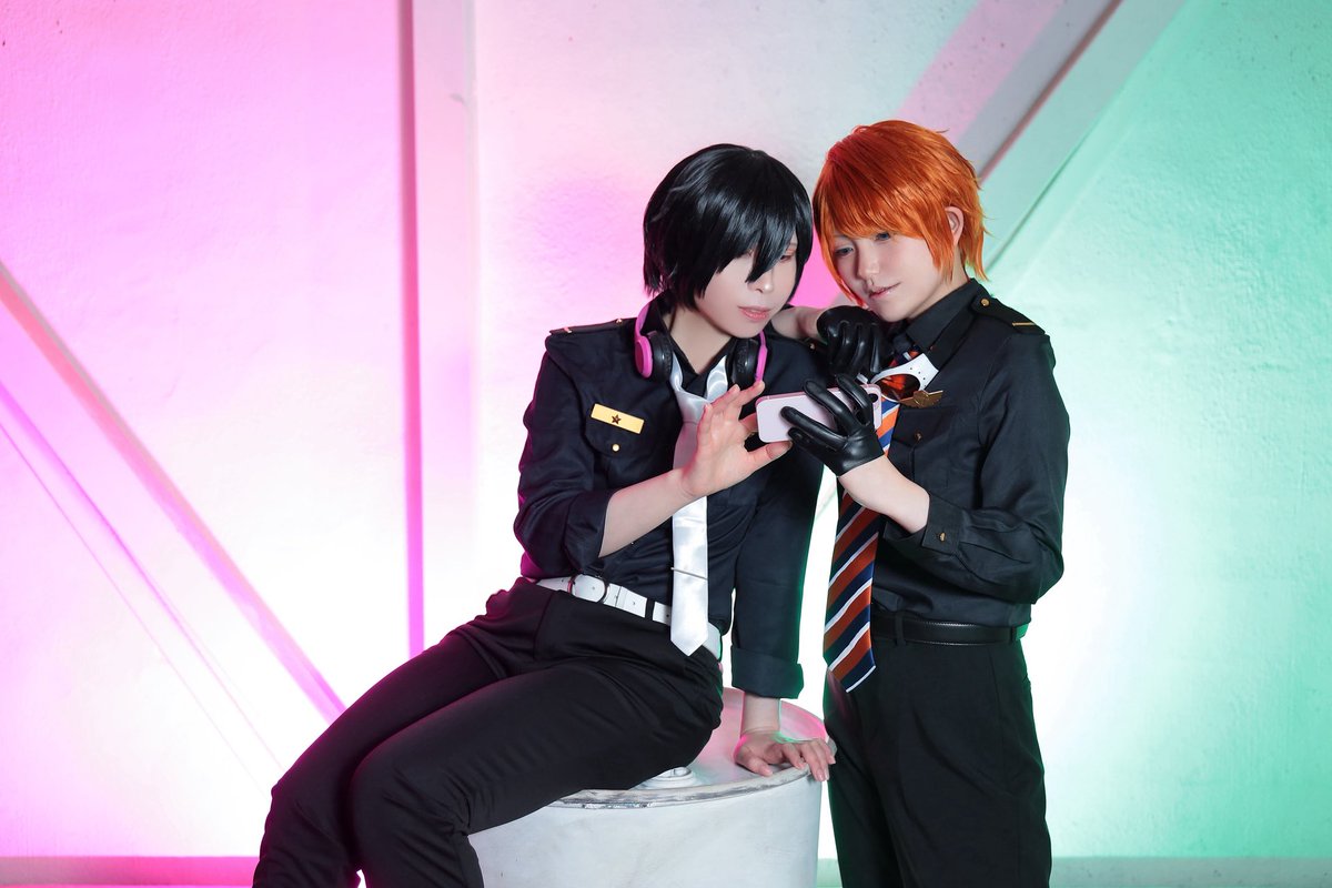 0102_haruhi's tweet photo. cosplay / エリオスライジングヒーローズ

┈┈┈┈┈┈┈┈┈┈
ビリー：ﾐﾆさん @mn__crsm__ 
フェイス：葉瑠燈
撮影：マサさん @masakunndayo 
┈┈┈┈┈┈┈┈┈┈
#エリオスR_cos  #アスコス https://t.co/cl9cUjTcUb