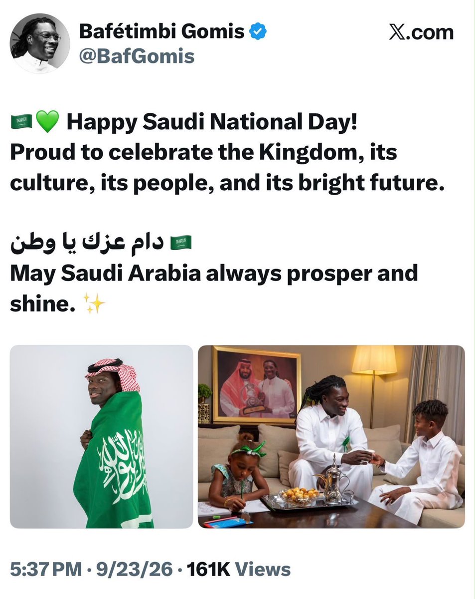 fahdalruqi's tweet photo. أحب وطنا فاحببناه 

شكرا بافاتيمبي  قوميز. https://t.co/JEafFJlFnv