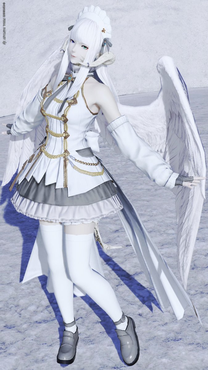 Chirol_FFXIV's tweet photo. おはようございます☀︎.°
まっちろﾐﾗﾌﾟﾘ復活〜🤍

今回も好き！をいっぱい詰め込んだ〜！
イベントの時は色入れても良いかな👉🏻👈🏻゛

今日からお仕事ﾔﾀﾞ~！
木曜日！ゆるりと頑張ろ♪( ◜ω◝و(و "
 #おはウラ #前角倶楽部 #FF14SS https://t.co/XPTKmxFblG