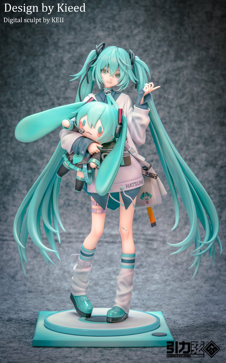 KE2August's tweet photo. 初音ミク - MiniMe 1/6 Design by Kieed

人気イラストレーター Kieed先生の原画を元に、私が原型制作を担当した初音ミクのフィギュアを、WF2026上海にて展示いたします。  

イラスト:@kieed23232

原型:KEII 

彩色:@chiqisama 

撮影:雨宮一樹
 #初音ミクㅤ #miku #WF2026上海 https://t.co/0xKw5ilQDi