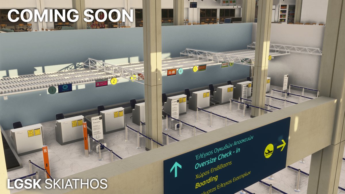 MMSimulations's tweet photo. We’ve been working on something new… 👀🇬🇷

Next stop: Skiathos ✈️🌊

LGSK Skiathos Airport is coming soon to Microsoft Flight Simulator 2024.

More to show very soon☀️ https://t.co/3WwaPkJxD3
