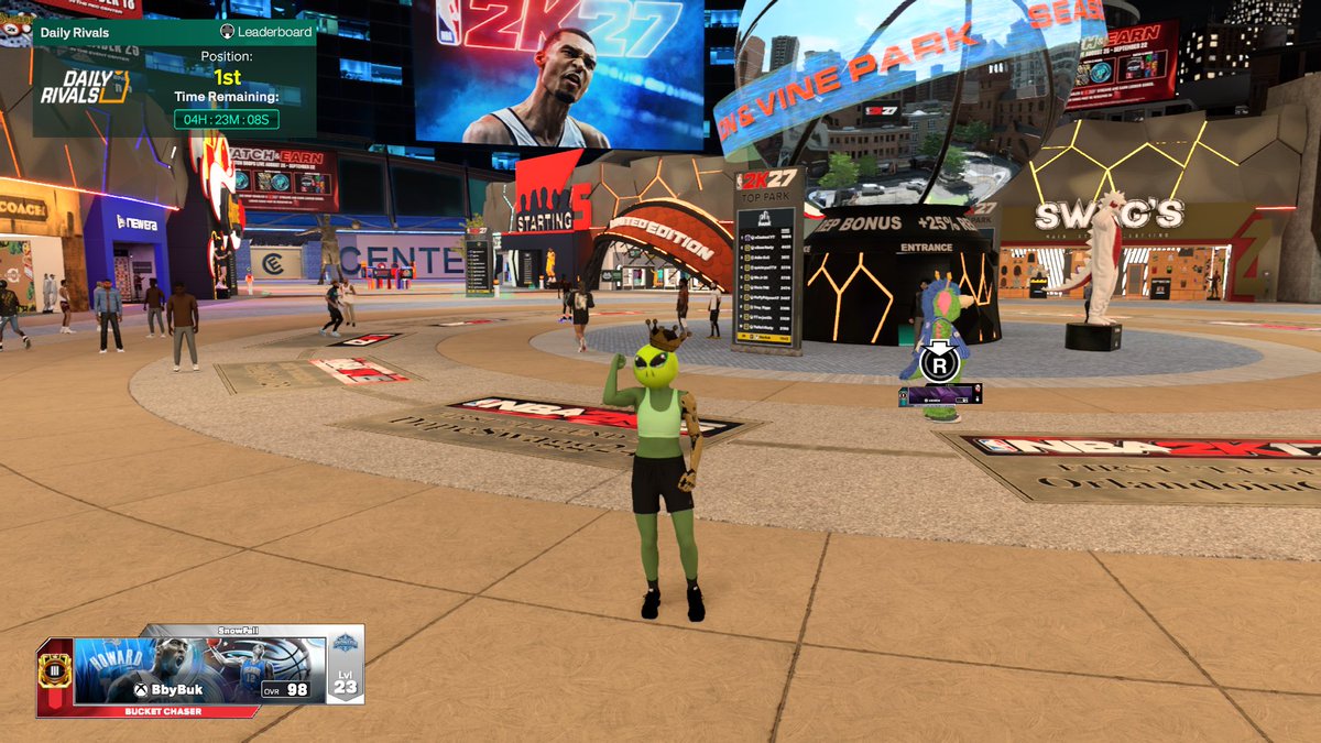 Bukdmv's tweet photo. Officially sold at vet 3 grinding new account vet 3 2x otw #NBA2K27 https://t.co/qoyENdEoBK