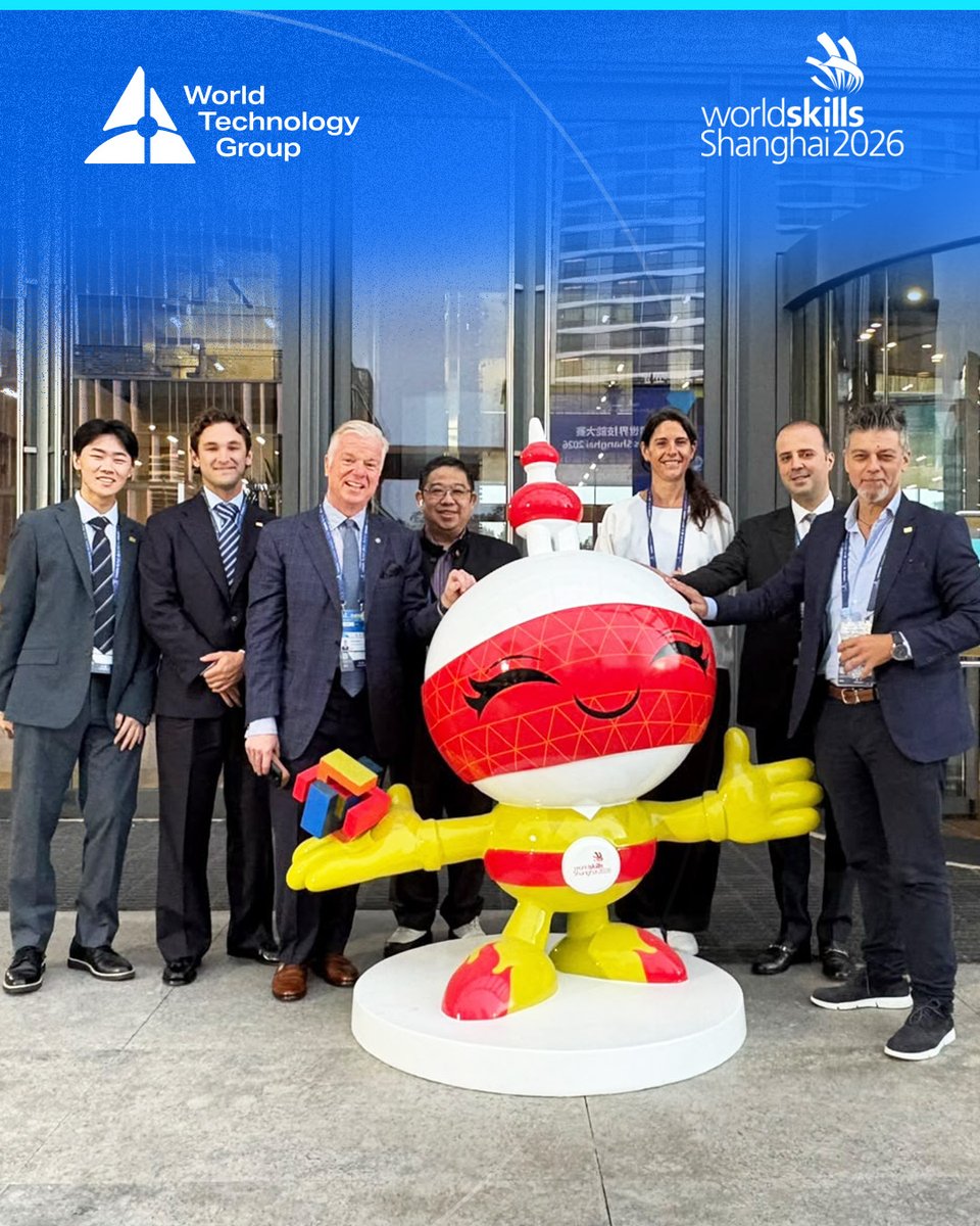 WTechGroup's tweet photo. Ideas grow through exchange. Progress takes people.

World Technology Group’s leadership team is at @WorldSkills2026 connecting skills, science and technology.

The people shaping our future deserve a global stage.

#CelebrateHumanIngenuity https://t.co/H7H5INCcOs
