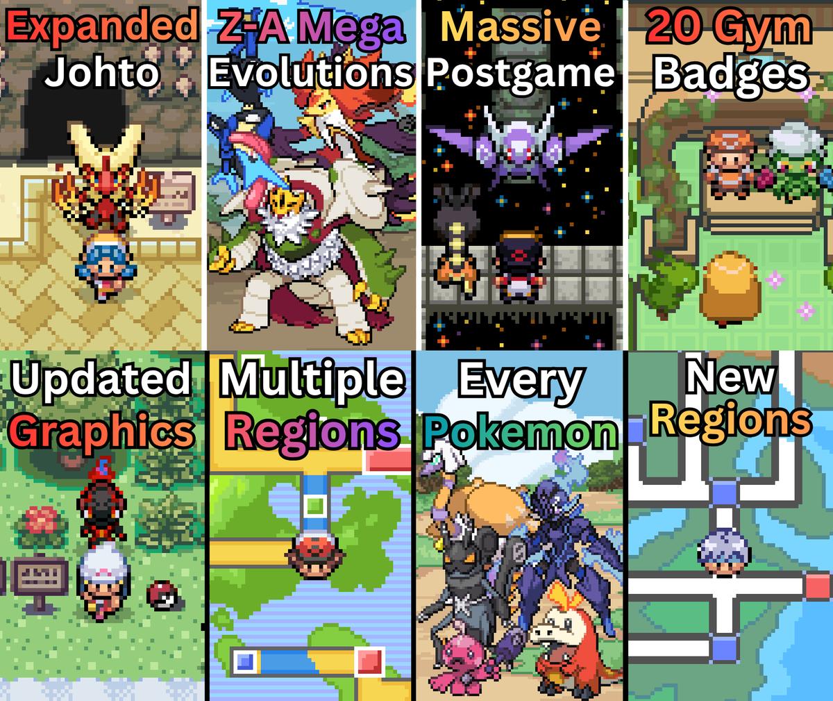 Ayreiiii's tweet photo. In light of AI-Assisted ROM hacks somehow gaining an ounce of relevancy, here is an entire playlist of dozens of completed, human crafted ROM hacks I've showcased, for you to play instead  

It also includes a guide on how to play them on PC and mobile :)

https://t.co/VGkcUcMvTw https://t.co/qaMwfDFPup