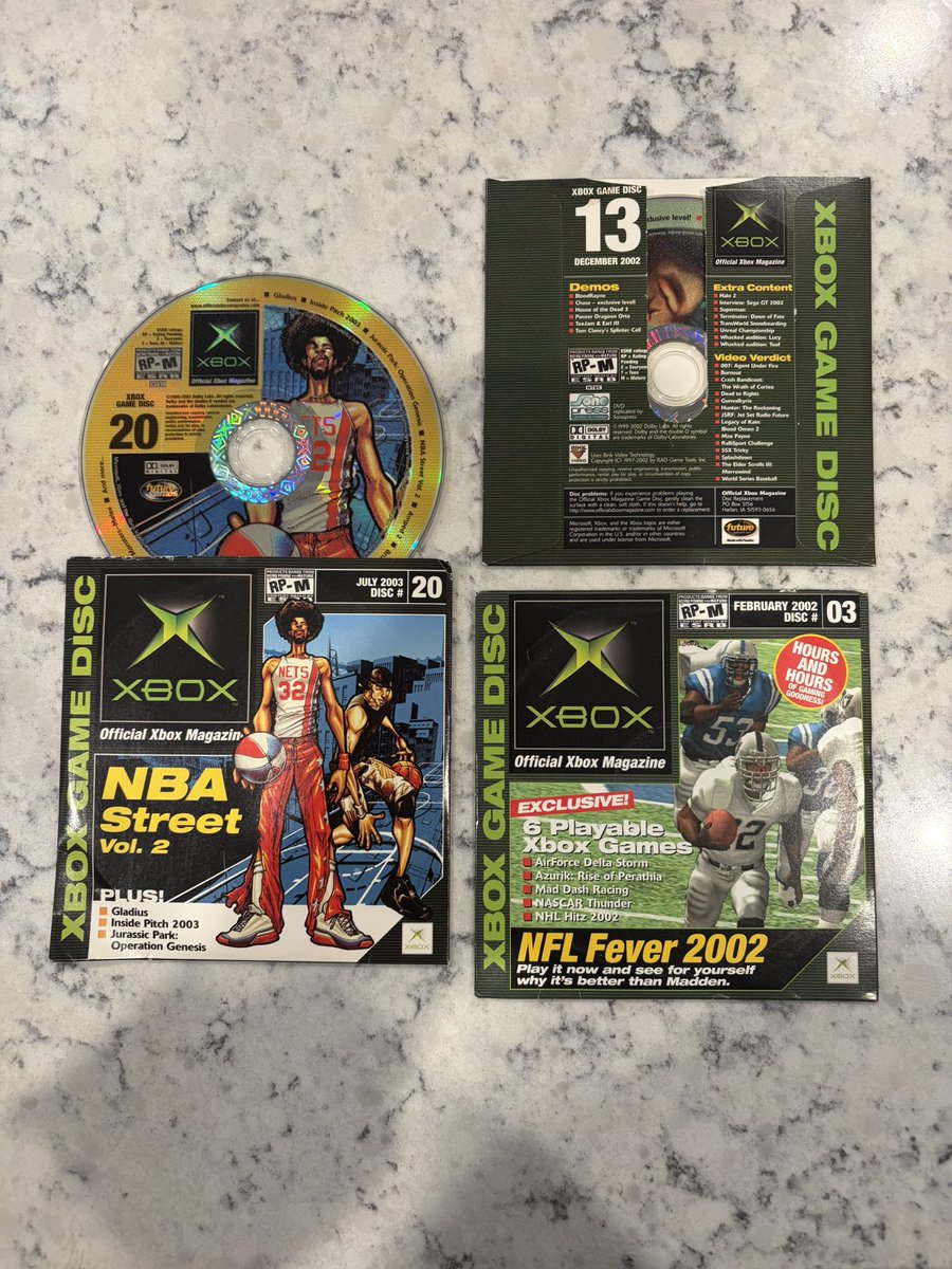 QJBeat's tweet photo. Good ol’ days when game demos were mailed out monthly 🔥😅 https://t.co/vjsysAOfcU