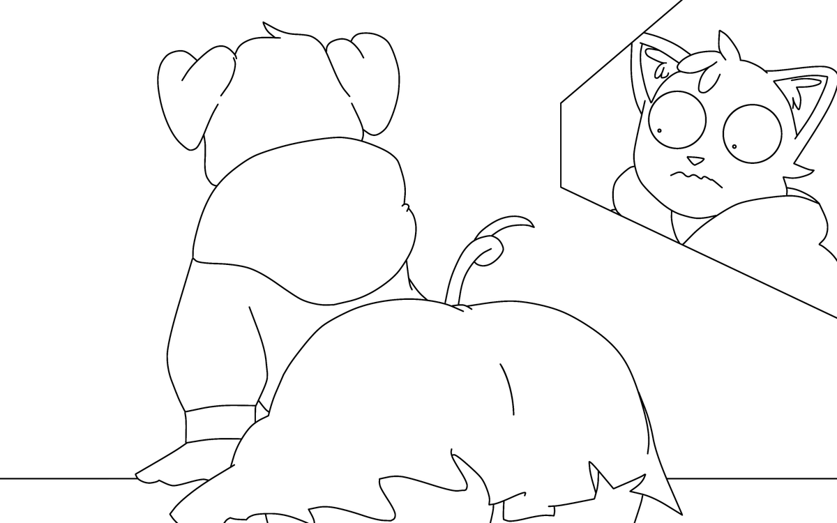 Alpha_Wolfster's tweet photo. "Pickynap WIP." By me, style inspired by @Mari_maria03
No, I am not subtle about this. At all.
#Catnap #PickyPiggy #pickynap #SmilingsCritters https://t.co/j9UfcMyYlc