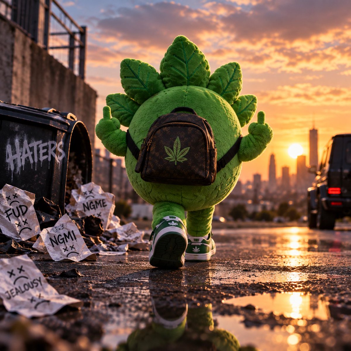 ImJustGroovy's tweet photo. Imagine the coin the retired you is based off a weed narrative.

That’s the ultimate FUCK YOU to society.

$Leafy is the way to it https://t.co/vEc6WhW7Si