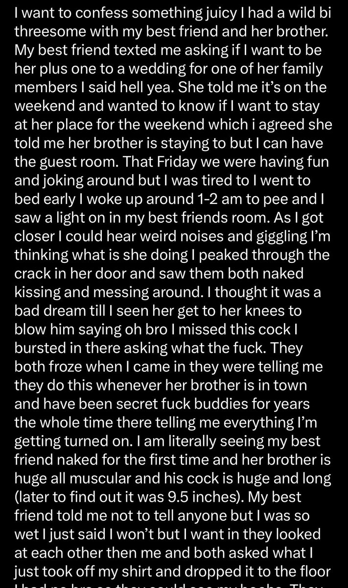 DocRicky69's tweet photo. Secret weekend #bi #bisexual #threesome #3some #incest #incestbrosis #beatfriends #friendship #pawg #brosis #freaky #hardcore #dark #lesbian #lesbo #opendms #dmme #incestconfession #gooner #goonette #filthy #horny #hungcock #hugecock #breakme #broken #cumslut #cumdump #whore #hot https://t.co/Ryq8amhSwu