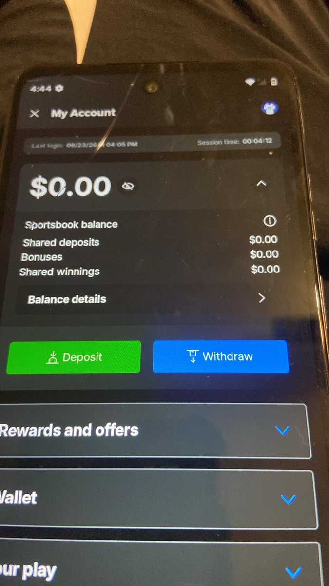 BackStreetRunna's tweet photo. PSA 🚨🚨🚨 SCAMDUEL AKA FANDUEL IS ROBBING SOME USERS OF THEIR MONEY !  As you see I still haven’t received neither bet protection bet! Let alone they robbed me from a 125 referal bonus bets I never received! I’ve contacted support so many times for the same run around answers ! https://t.co/UR7euK3MJh