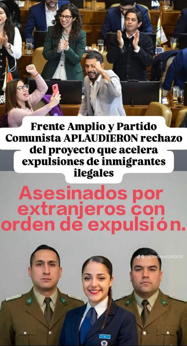 OvandoAguila's tweet photo. Estos son el cáncer de chile! A proscribir el partido comunista en chile!! 😡 https://t.co/mviUOZPSRU