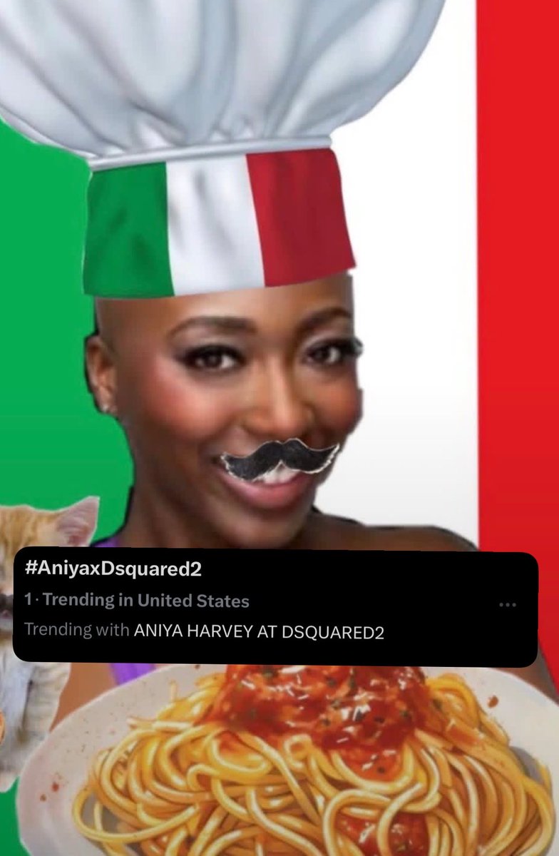AniyaCore's tweet photo. ANIYA DANIELLE HARVEY mwah trending #1

ANIYA HARVEY AT DSQUARED2
#AniyaxDsquared2 https://t.co/HycGPbF9rr