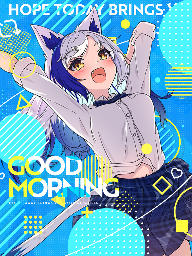 aomiyayozuri's tweet photo. きみたち、おはようございます☀

連休明けの月曜日だけど
無理ない範囲で頑張っていこうね～っ！ https://t.co/3GRk0Jg3NF