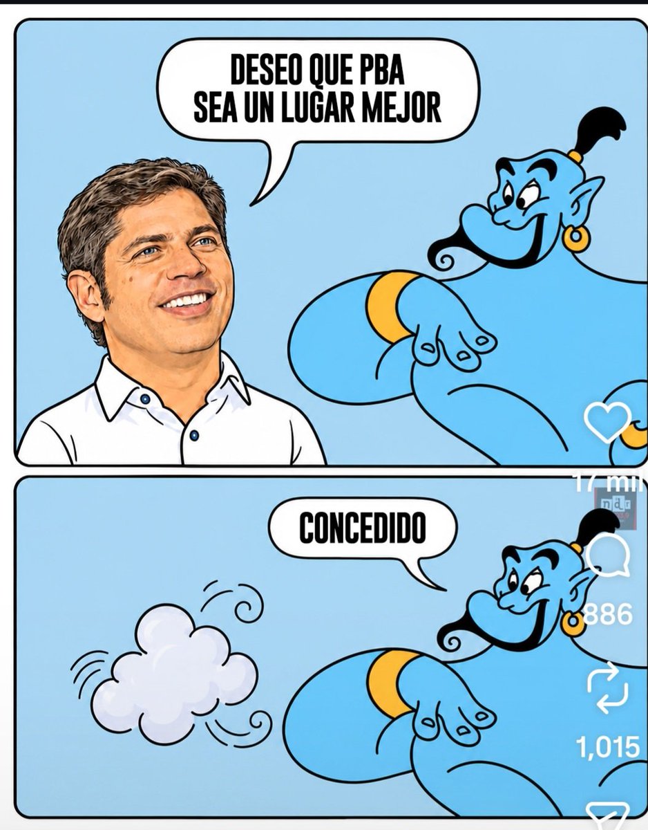 BarrioVale367's tweet photo. @NCereijo @Kicillofok Pedí un deseo https://t.co/DI92bkaxD4