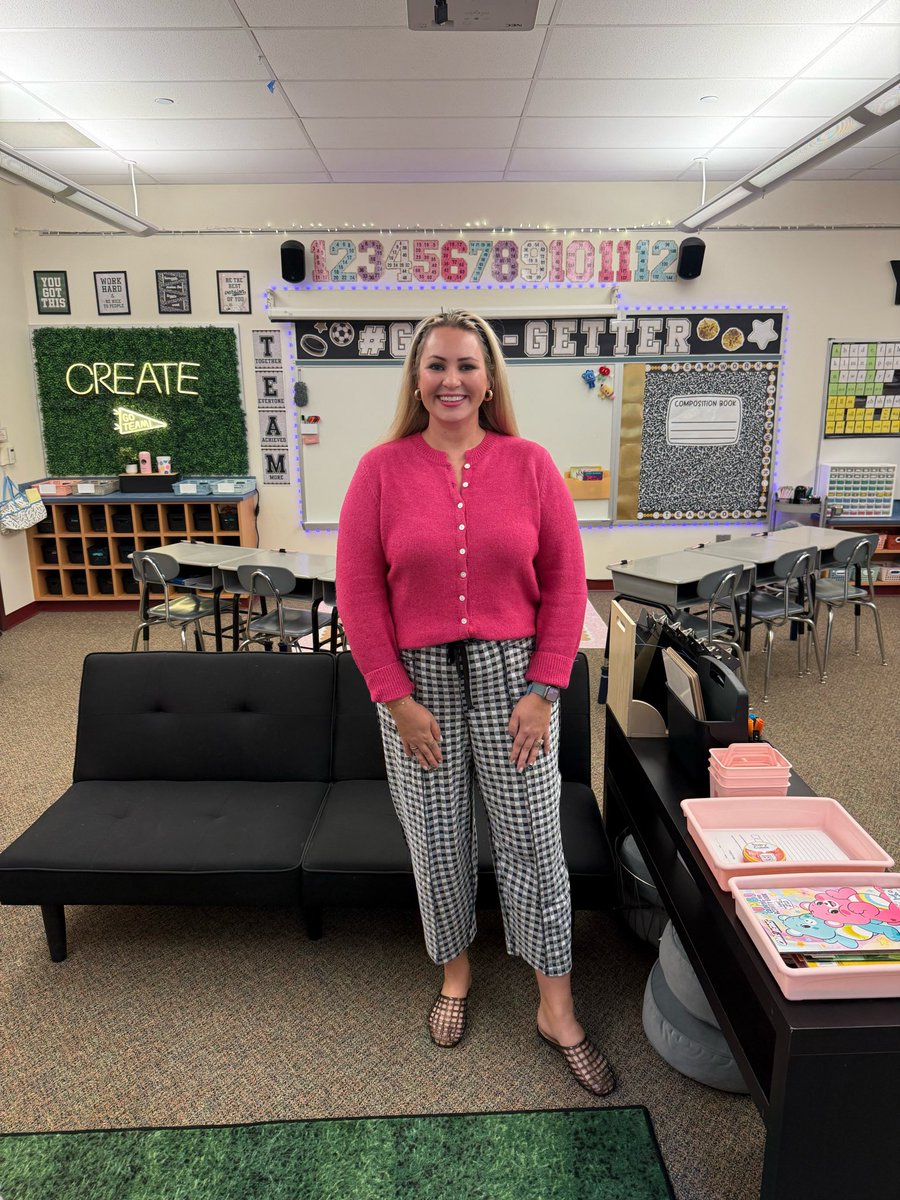 miss_macon's tweet photo. September is FLYING by, but we’re settling into our routines in C209! Every day I’m working to create a classroom where my students feel safe, supported, and excited to learn. If you’d like to help support our  classroom community, our wishlist is linked! https://t.co/4JLLT8Wu62 https://t.co/VFJ7k8L6Fq