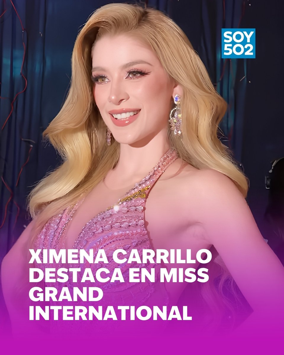 Guatemala destaca en su presentación en Miss Grand International y llega a Top 10