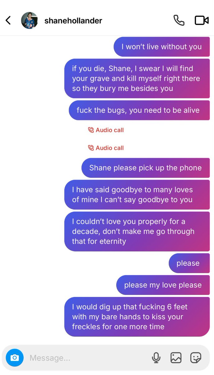 hudadija's tweet photo. Ilya’s reply to Shane’s messages after finding out his plane is crashing https://t.co/oXWrmr6iOv