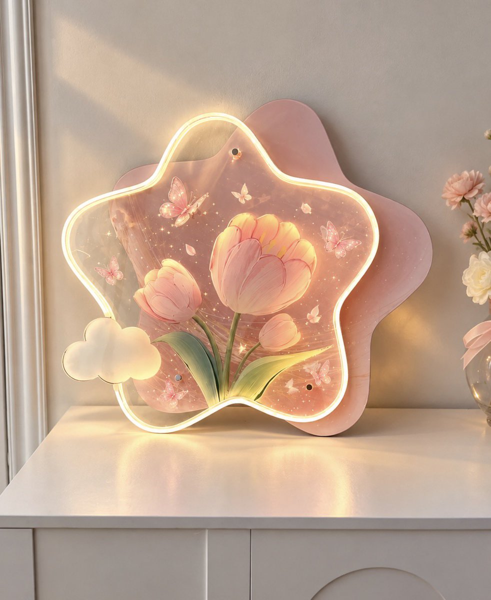 insperarise's tweet photo. tulip star lamp ✨ https://t.co/oyjrGMm31F
