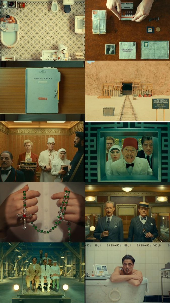 PRINCELY_HUES's tweet photo. I'm watching The Phoenician Scheme by Wes Anderson, and this movie reminded me why I love Wes Anderson so much..actually made me think about my own art, i wanna take a hard Uturn now.. https://t.co/uwub4CniKm