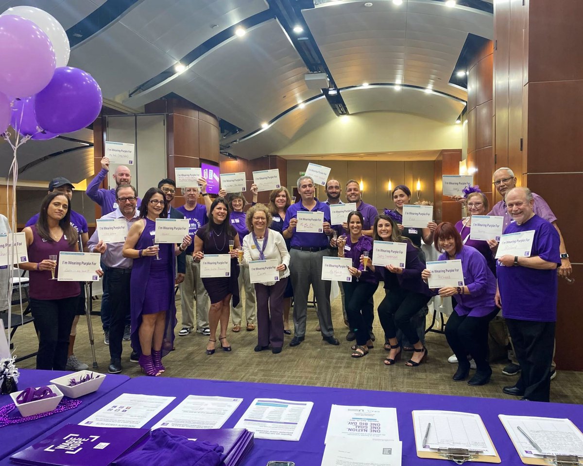 PanCAN's tweet photo. “My father was the rock of our family, and we all looked up to him.” 

When Nadine A.’s father, Eddie, was diagnosed with pancreatic cancer at just 46, her family knew very little about the disease.

They found PanCAN while searching for information and support — and Nadine’s connection to the organization has continued ever since, even after her father’s passing.

In 2003, she began volunteering in the Miami area, helping connect her community with information and resources about pancreatic cancer. She later stepped away while raising her children, then returned as a #PanCANvolunteer leader about four years ago. Today, she serves as chair of the PanCAN Miami Affiliate.

One memory from those early days has stayed with her. When PanCAN sent her a box filled with educational materials and purple items to share in her community, she showed it to her father.

“He said, ‘Wow, that’s hope in a box.’”

For Nadine, volunteering has become a way to honor her father, give back to her community and show her children the value of helping others.

“I feel like I’ve gained more from volunteering than I’ve put in.”

Her whole family has been part of the journey — from helping at events when her children were young to having extended family members contribute their time and support.

“It’s a very good feeling to work together for a cause that’s so important to us.”

Read Nadine’s story and learn more about the impact of volunteering with PanCAN at 🔗 https://t.co/wvkeih6t2t.