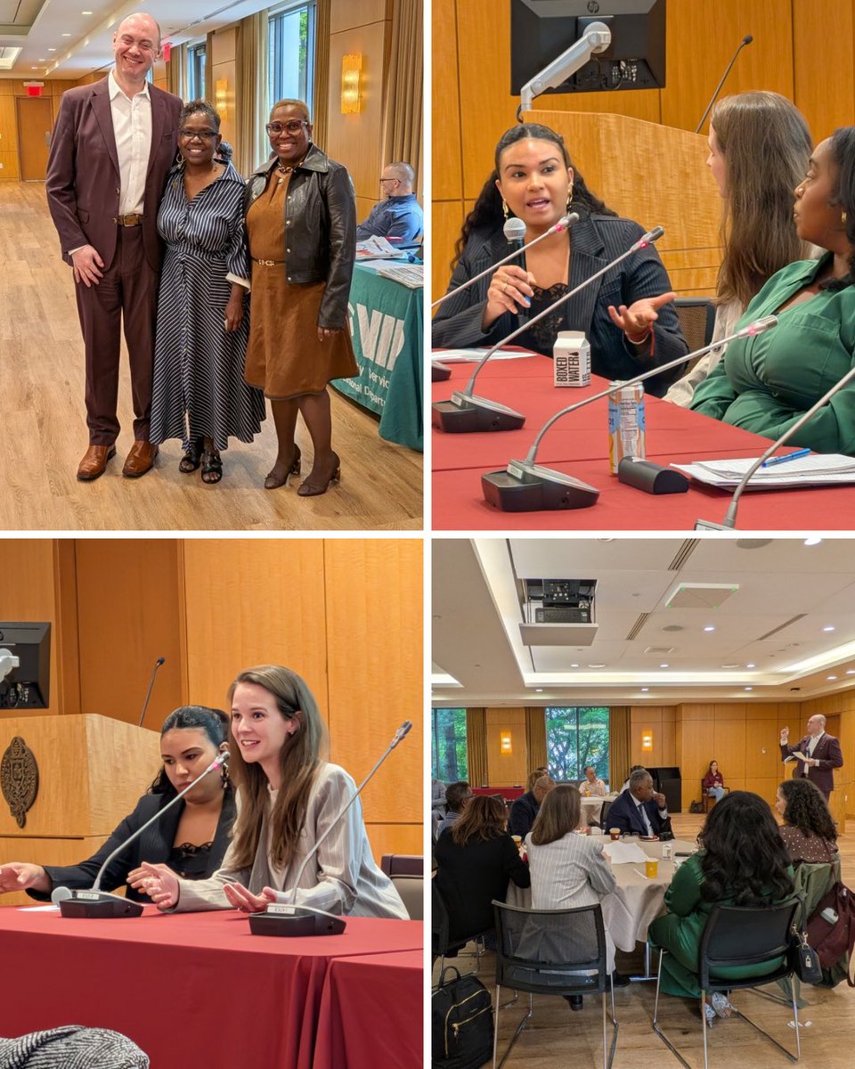 FordhamExternal's tweet photo. Continuing the #ClimateWeek celebrations, today @FordhamNYC and @JusticeOpp convened Roots to Renewal: A Green Careers Reentry Summit! 🌱

Thank you to all who helped turn ideas into action! Huge thanks to @Landondais77 @YudelkaTapia @ShirleyAldebol &amp; more for joining us! https://t.co/pVGfZaNvo6