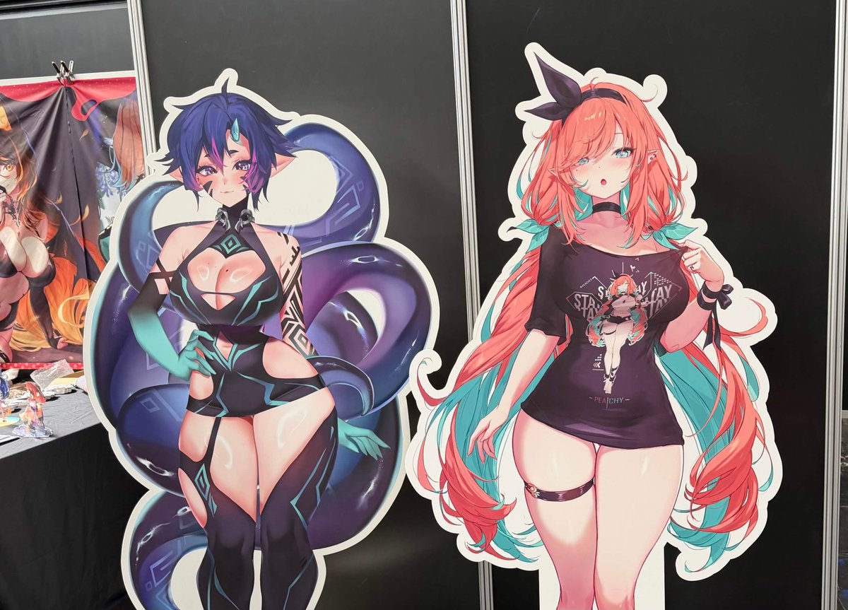 peaches_fans's tweet photo. What an incredible VeXpo! 🍑💕

A huge thank you to everyone who came by the Peaches booth and made the weekend so much fun. 
And of course, a special thank you to Sulia, Vienna, Sinder, and Iomaya for being part of it with us. 

Until next time! 🥰 https://t.co/bbew7Nywmt