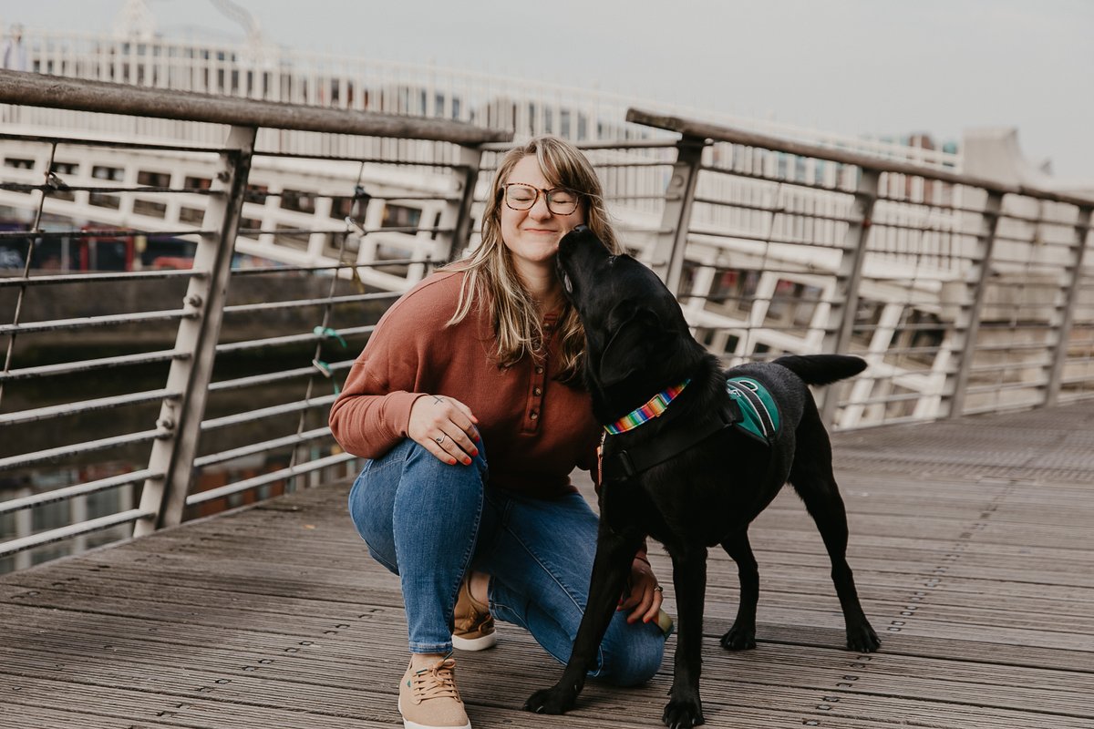 ECADServiceDogs's tweet photo. 2024 JAMA study: veterans with psychiatric Service Dogs had lower PTSD severity, anxiety + depression vs waitlist. 🐾 #NationalServiceDogMonth https://t.co/h1gXlVzGlr
