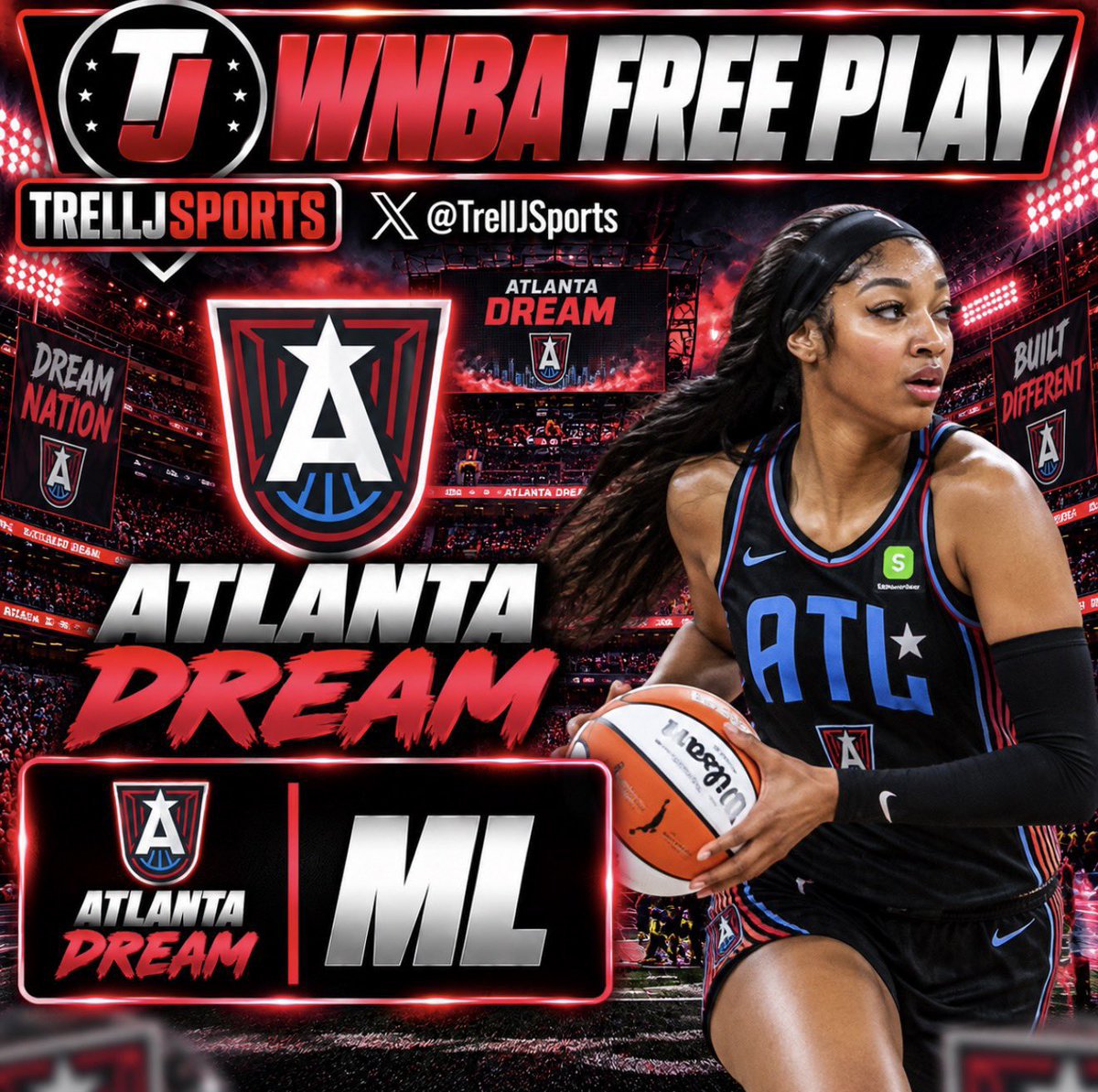 profitkingef's tweet photo. 🏀 WNBA 

Atlanta Dream ML (-148) 2U

Like if riding with me ♥️

#Dream https://t.co/gT2ZHlP6cm