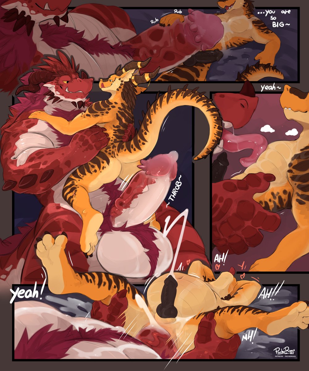 PacheRiggsNSFW's tweet photo. Nothing a little determination and plenty of natural lube can't help solve~

Commissioned by Zartersus! https://t.co/vV370E5sEO