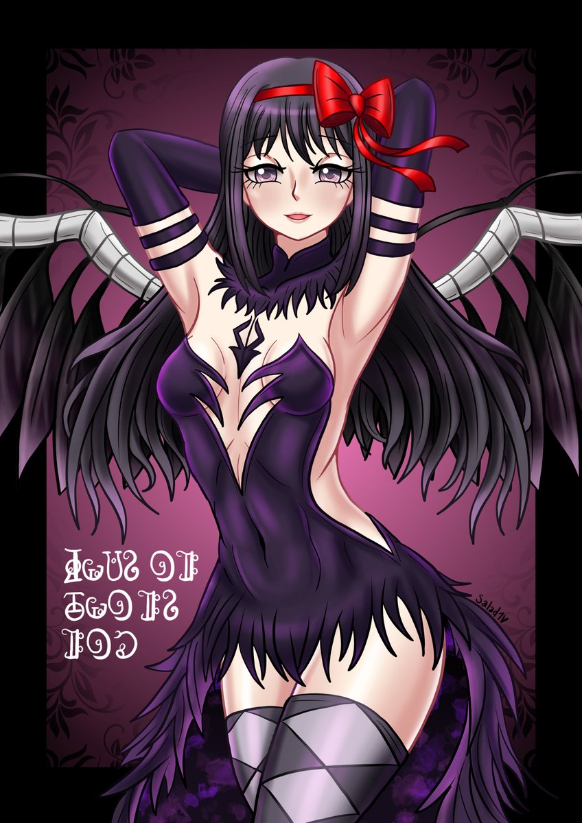 KDark68's tweet photo. Devil Akemi Homura. Aún no he visto la nueva película de Madoka, pero necesito verla.
#puellamagimadokamagica #homura https://t.co/HAGWeblMXW