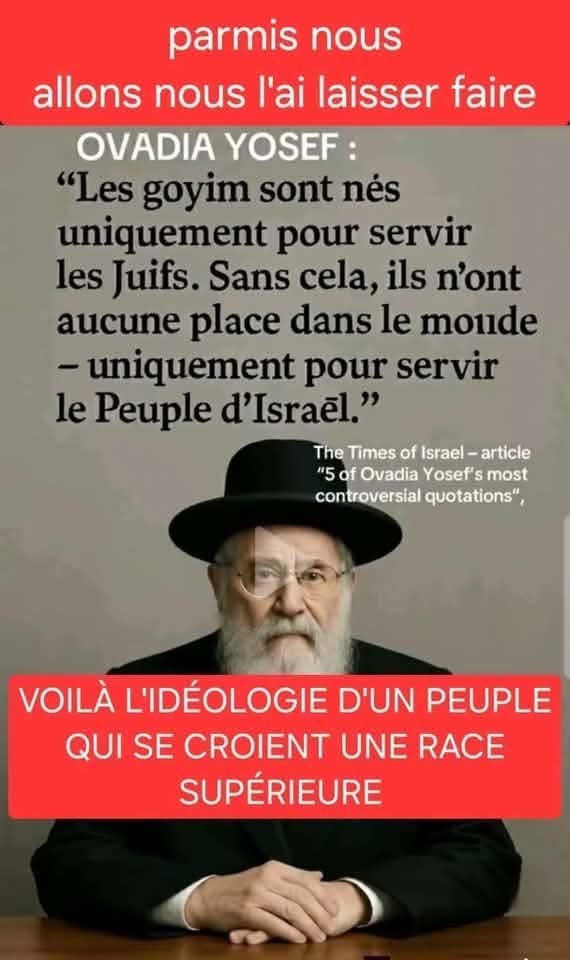 El_Lasnami's tweet photo. @Adilc73232391 @simon_moos_ @RoyalSegolene Les goys?
On va écouter vos propres textes comment vous considérez les gentils Goys. https://t.co/QLXojuQVBm