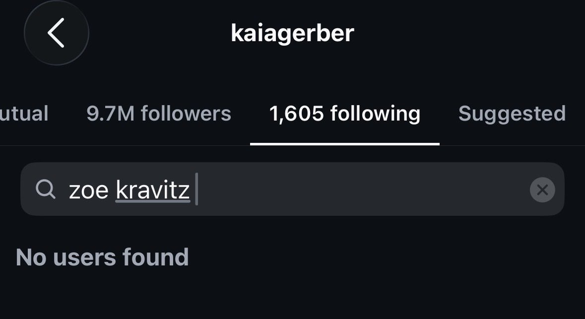 xnado0o's tweet photo. Kaia Gerber unfollowing Zoë Kravitz at this specific time could, psychologically, be connected to a desire to distance herself from someone or something that brings up painful memories and emotions.
It’s possible that what happened between Austin and Zoë is on her mind, or. (1/2) https://t.co/mUDv4NMZWI