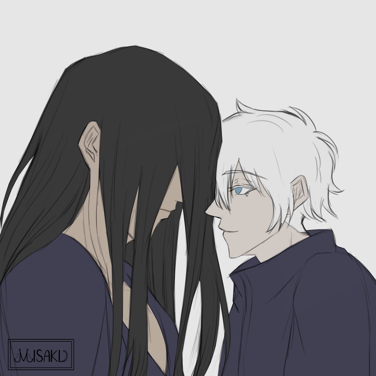 Misastew's tweet photo. Midnight sketch of them https://t.co/QEneM2HiPn
