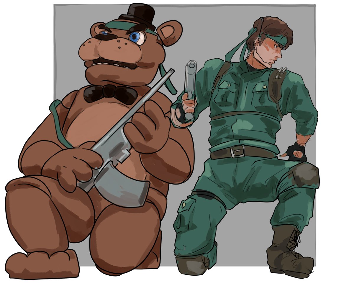 Pekkath_'s tweet photo. The covert OP of 87???
#metalgear #solidsnake #fnaf https://t.co/g1frlpakQN